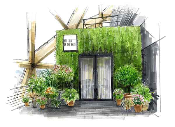 Pergola on the Wharf - image