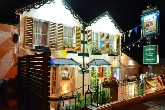 Beer garden - image
