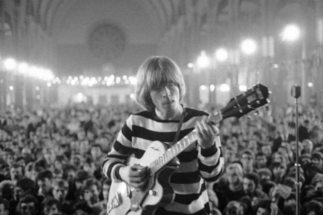 The Rolling Stones performing at Alexandra Palace in 1964