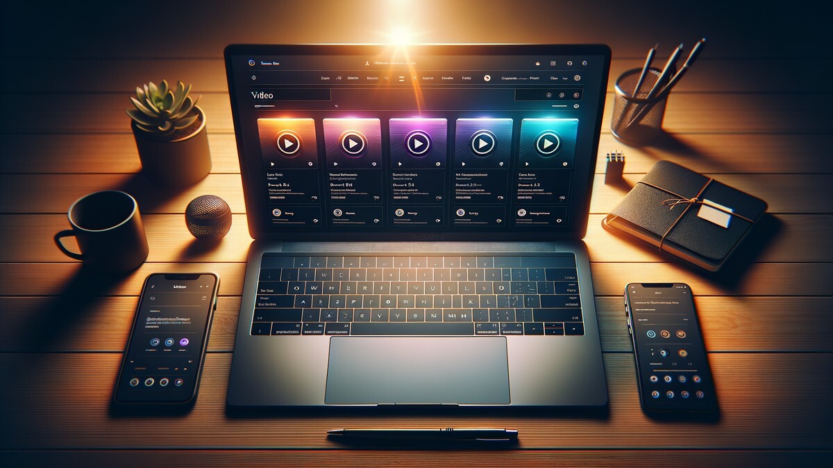 Personalised post-event email showing video recaps of missed sessions