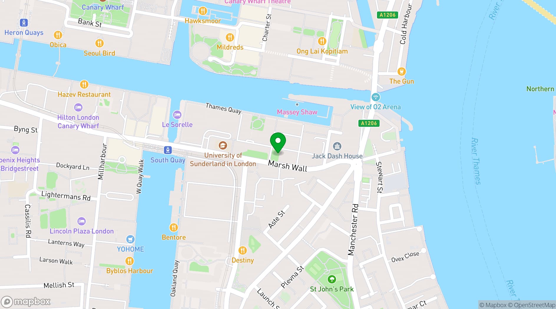 Map showing Le Sorelle