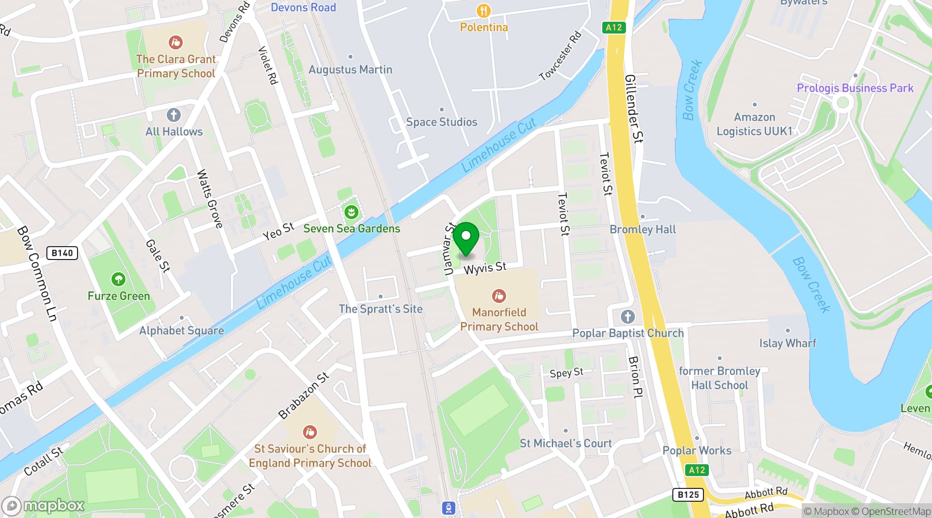 Map showing Leaders in Community