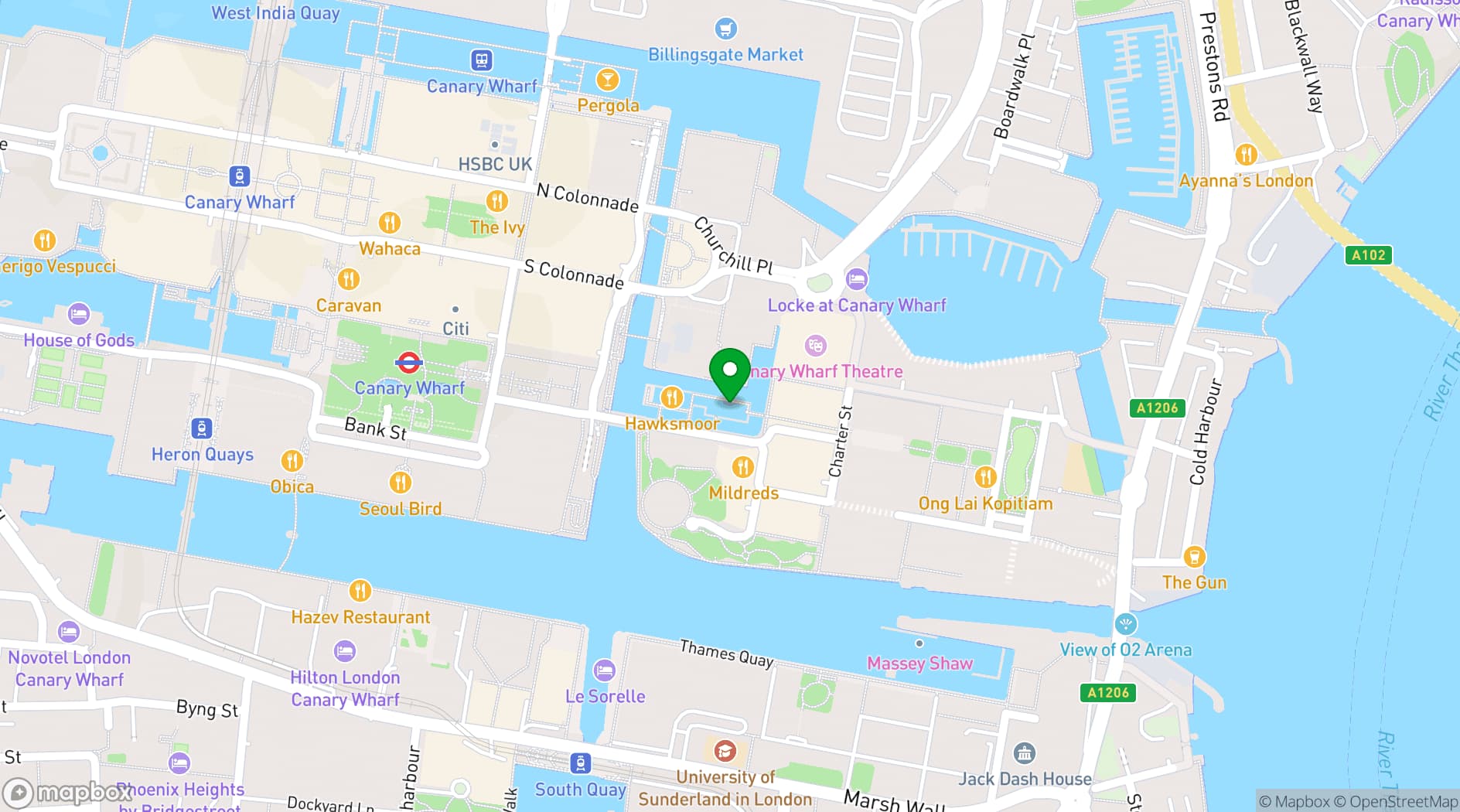 Map showing Marceline