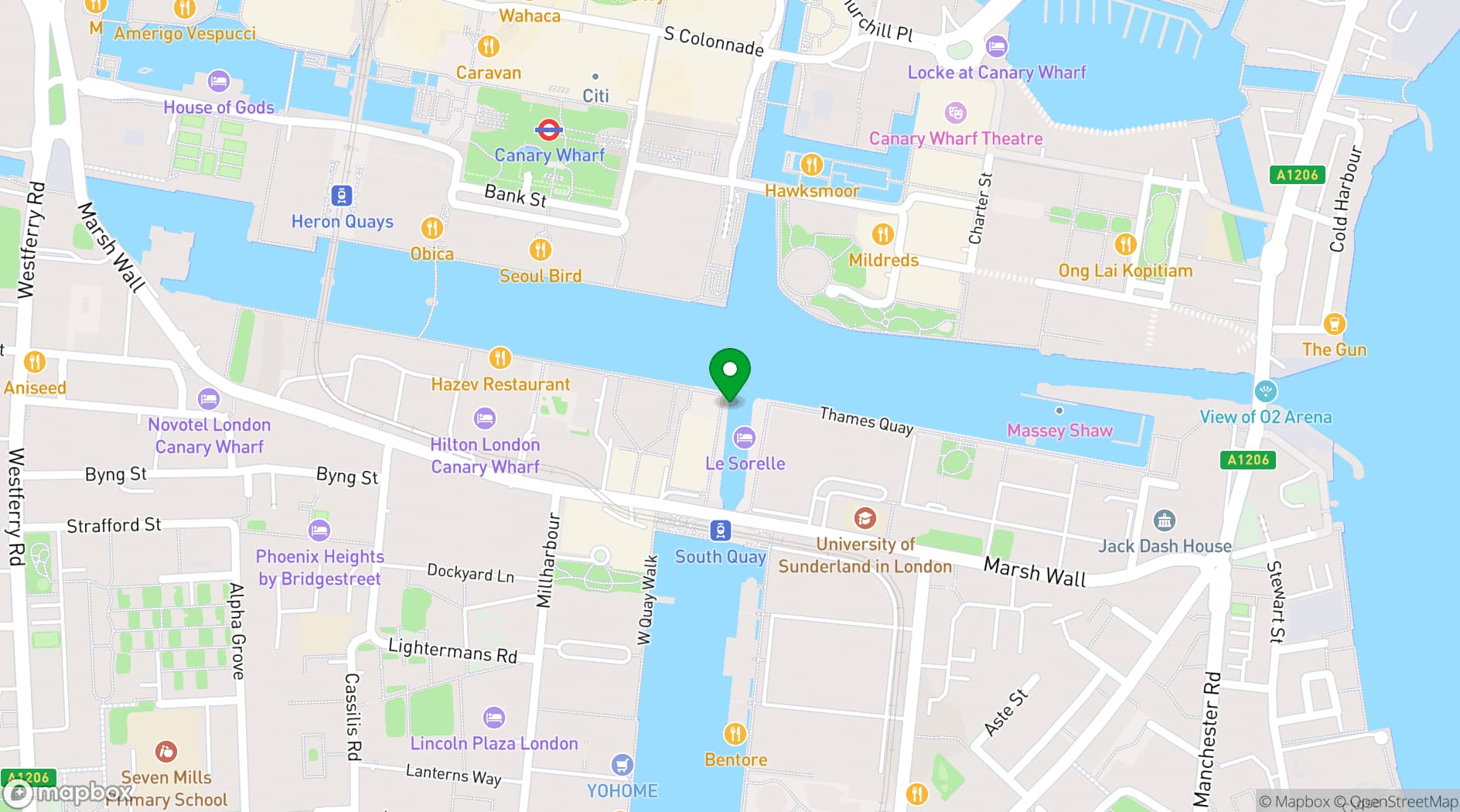Map showing Theatreship