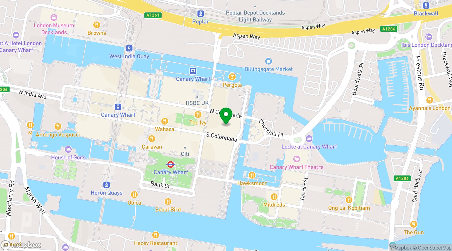 Map showing The Pearson Room