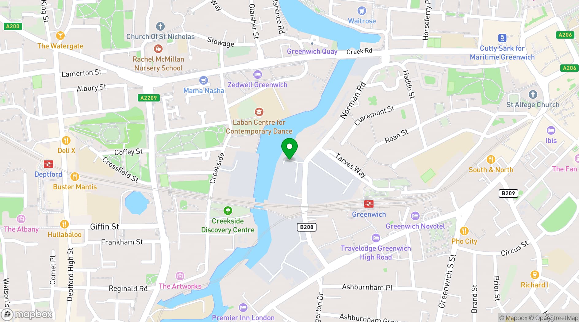 Map showing Cineview Studios: Photography Studio Hire in London