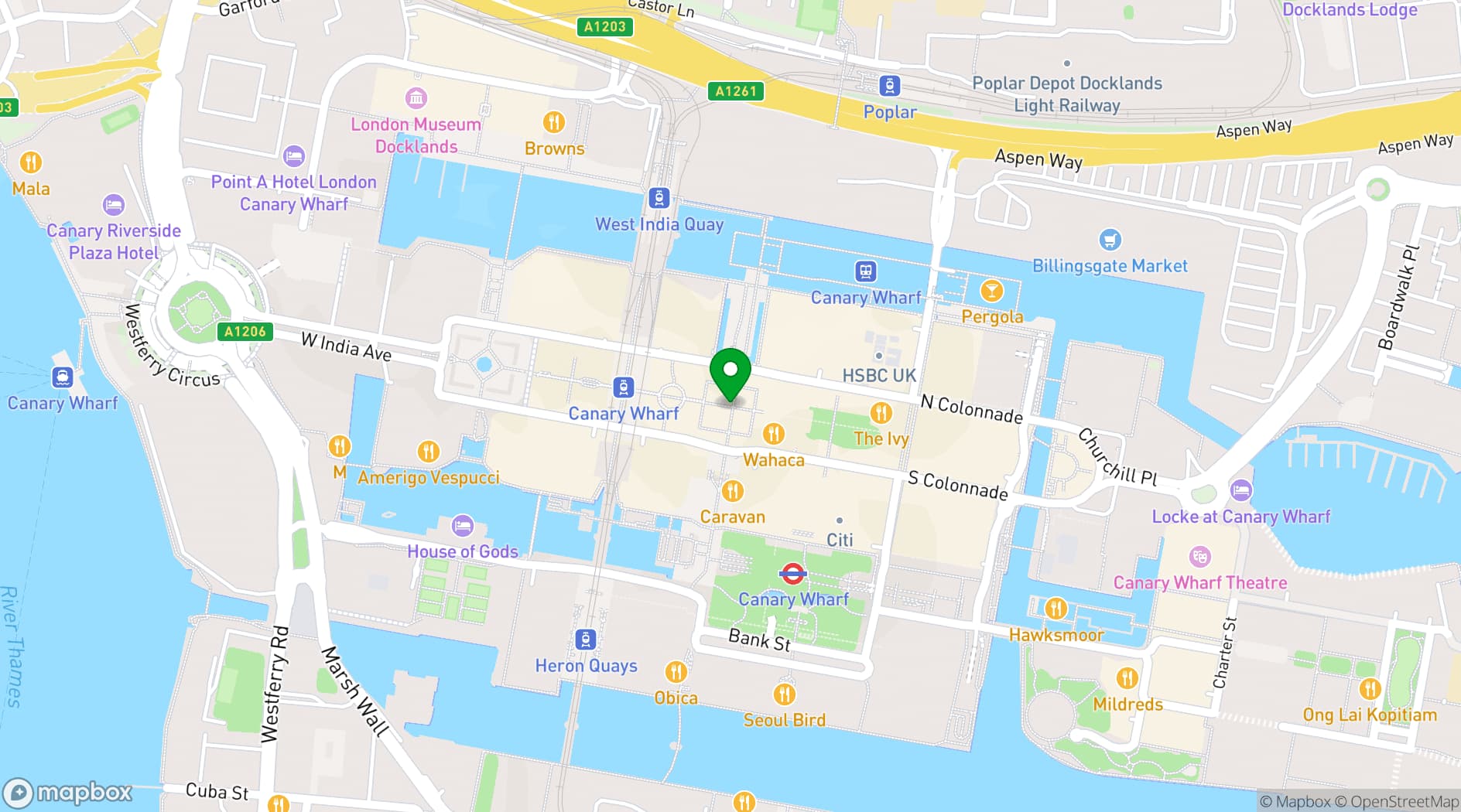Map showing Datatonic