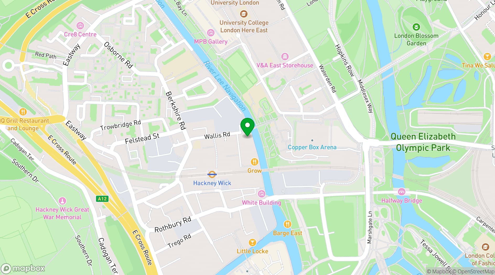 Map showing Studio 9294