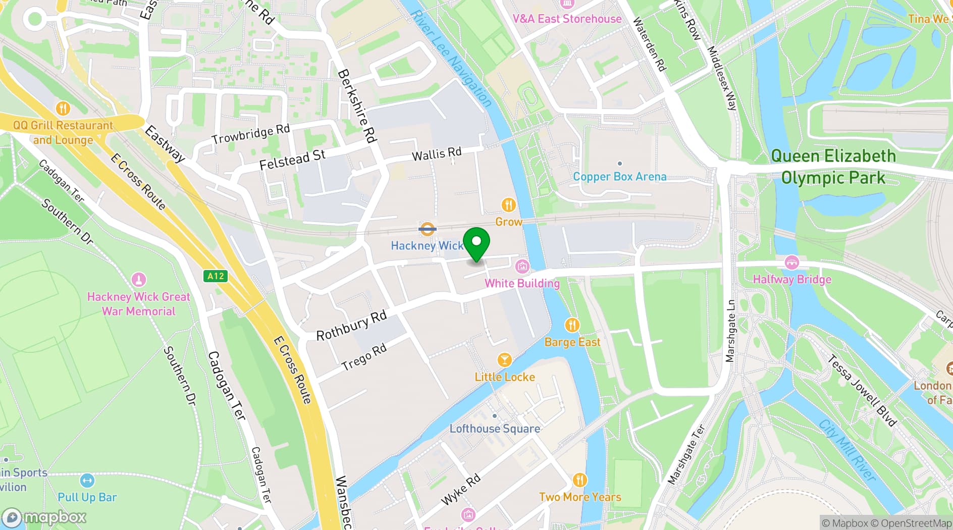 Map showing All My Friends