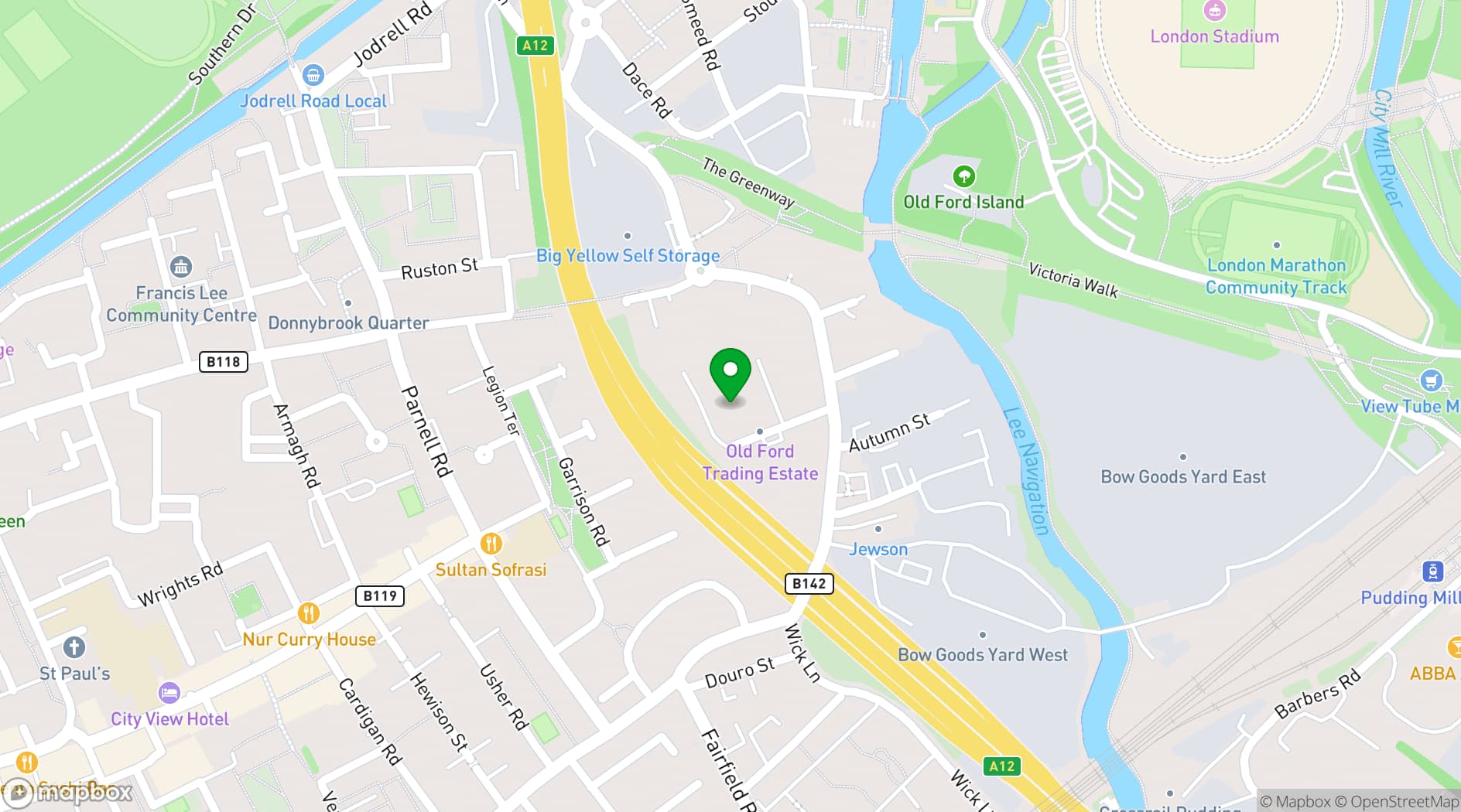 Map showing Art House Studio