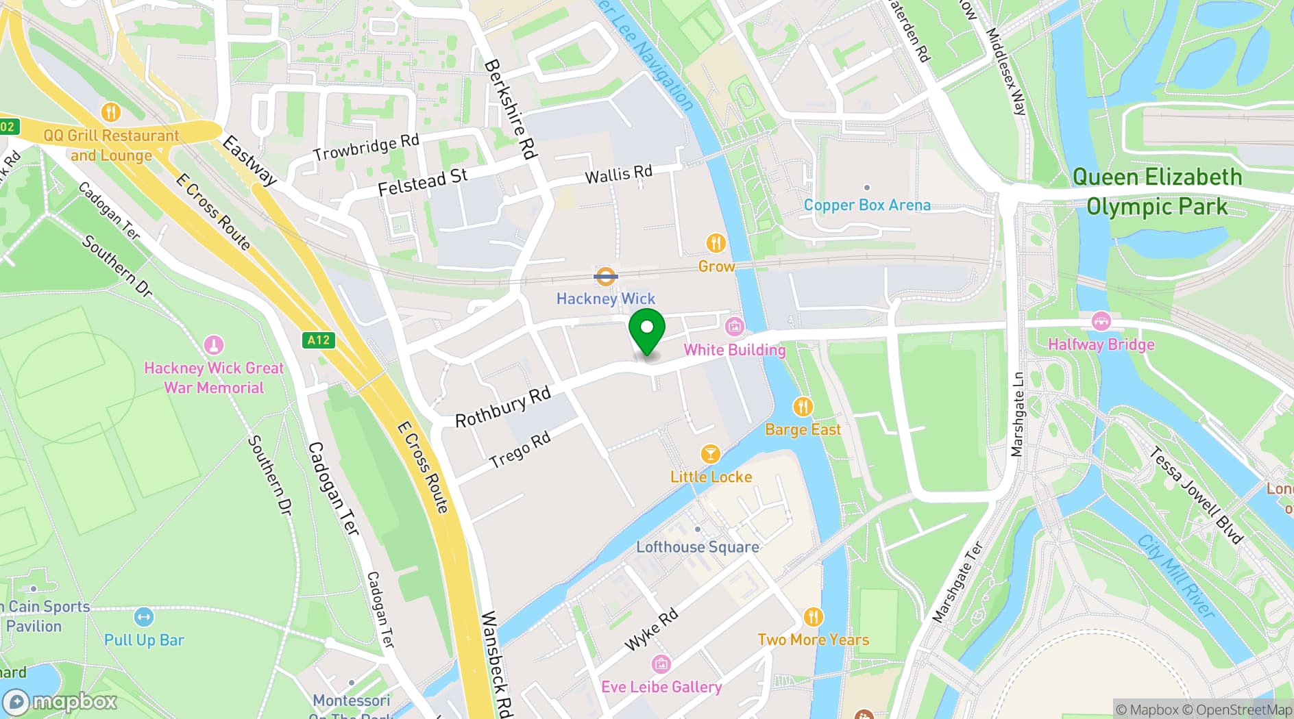 Map showing Soif Studios