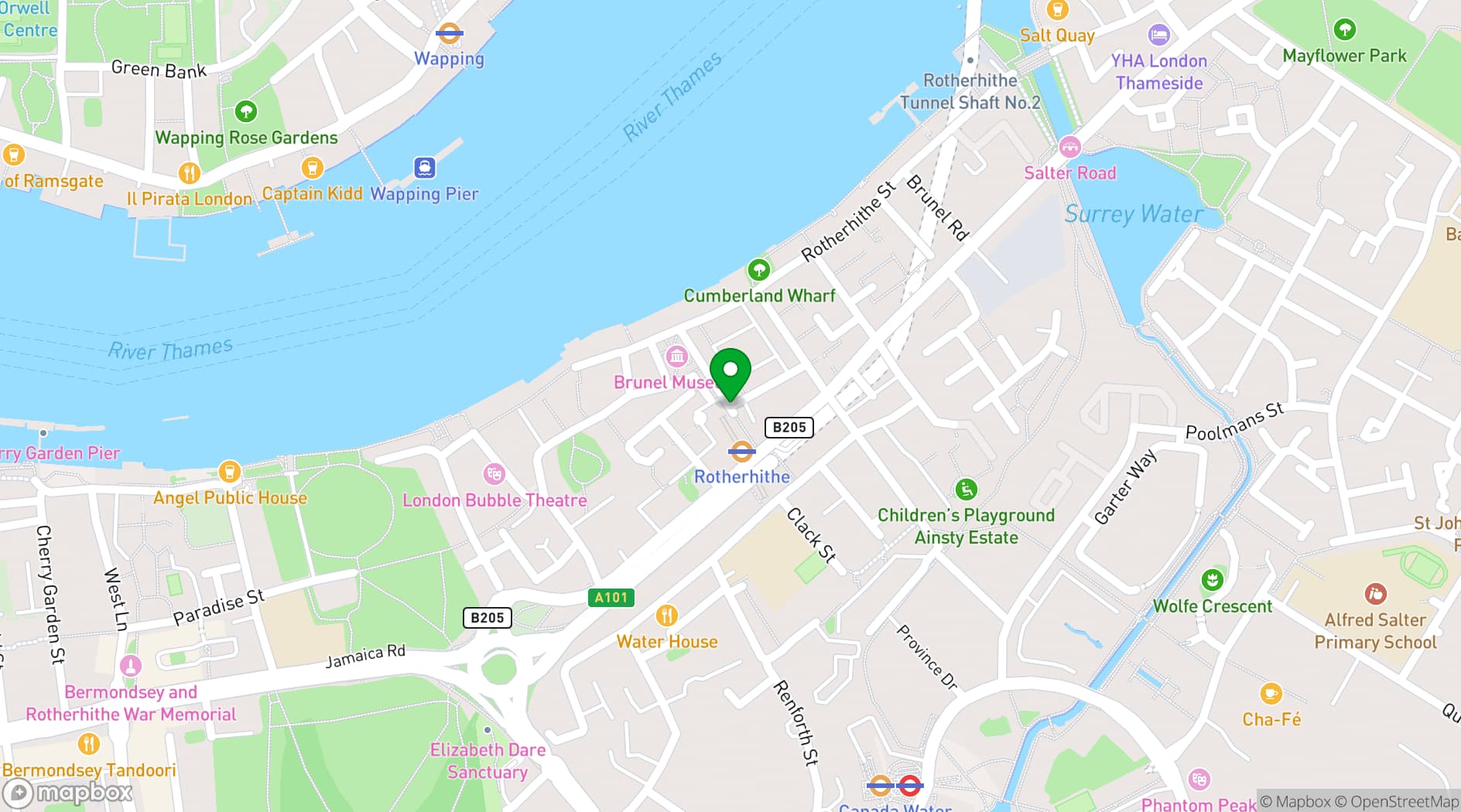 Map showing The Midnight Apothecary