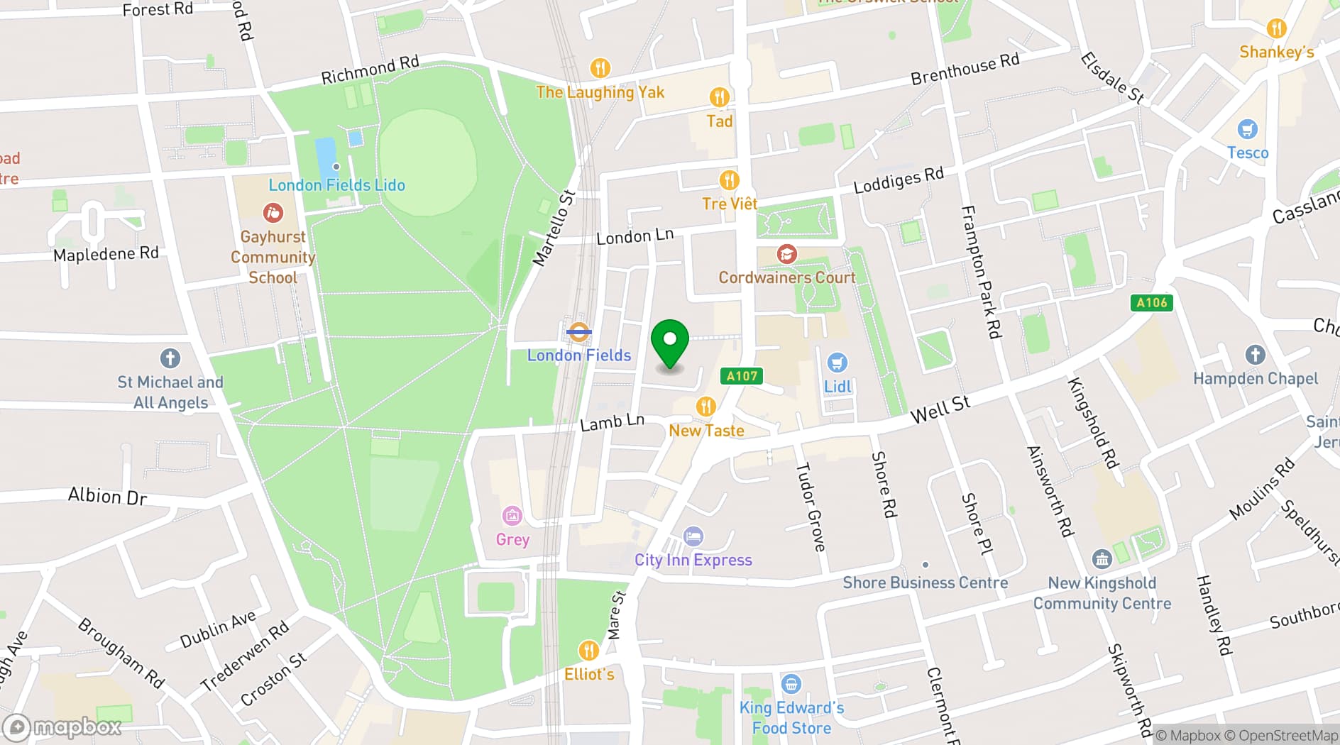 Map showing Knokno Studios