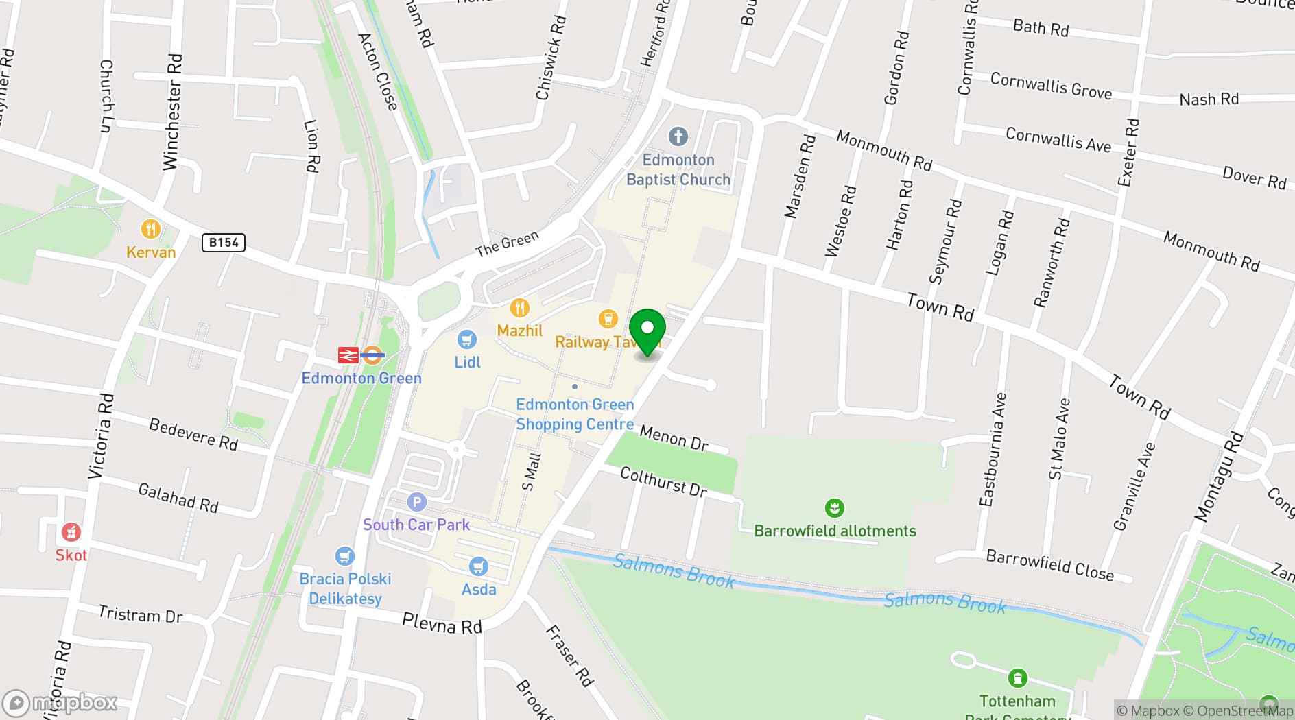Map showing Luxury Events & Banqueting Suite