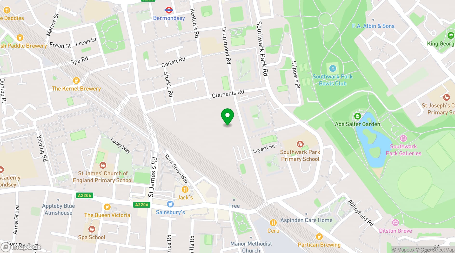 Map showing Next Media London