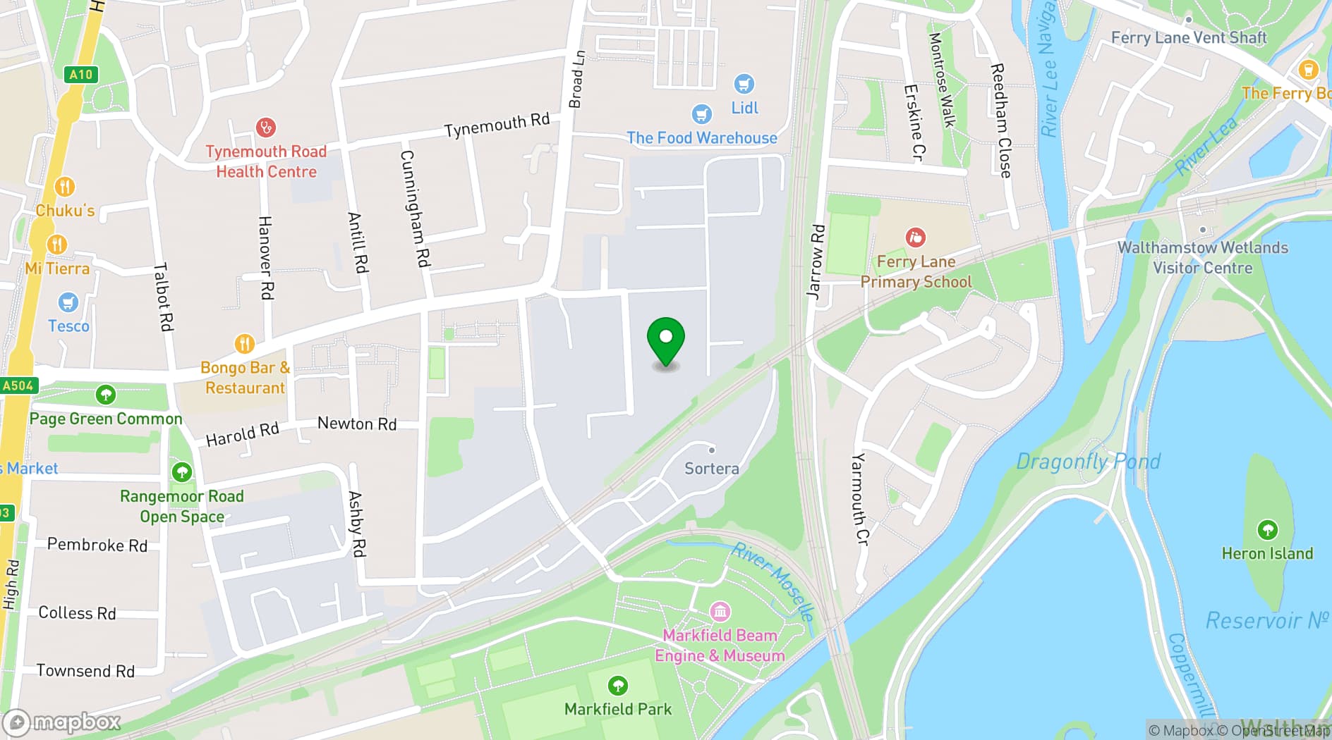 Map showing Tokoro Studio