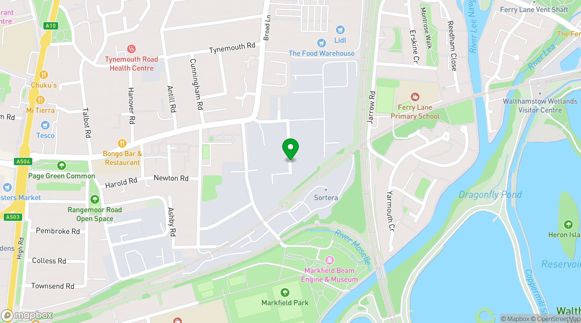 Map showing Civa Arts Studio