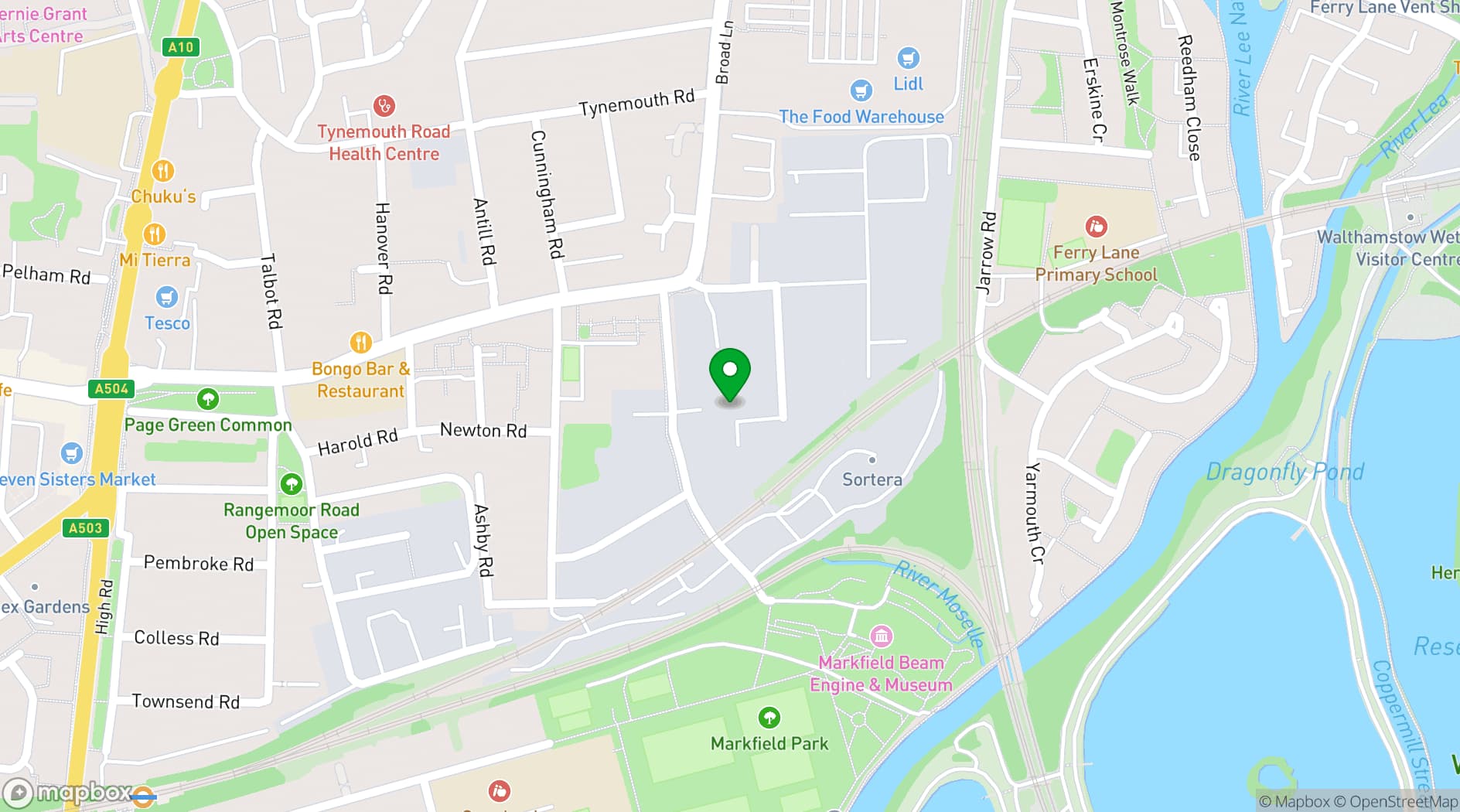 Map showing That Sound Studio 