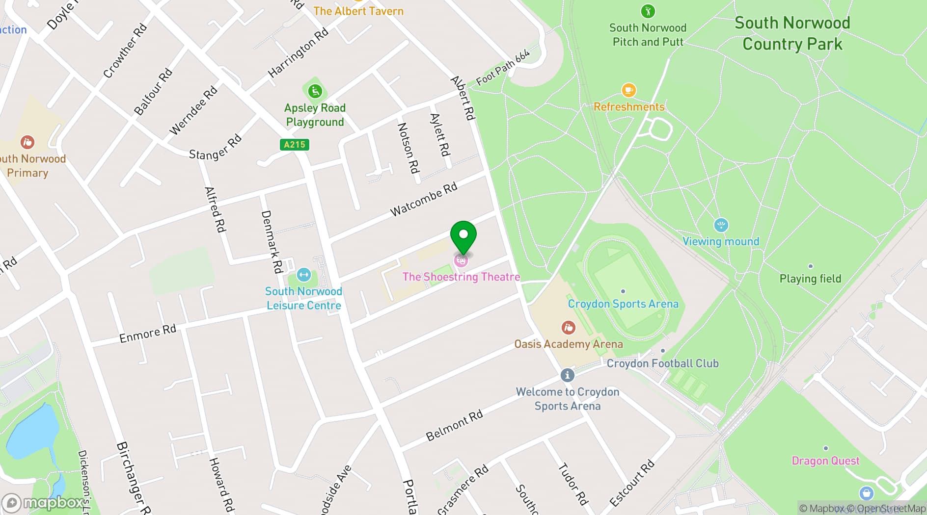 Map showing CYTO