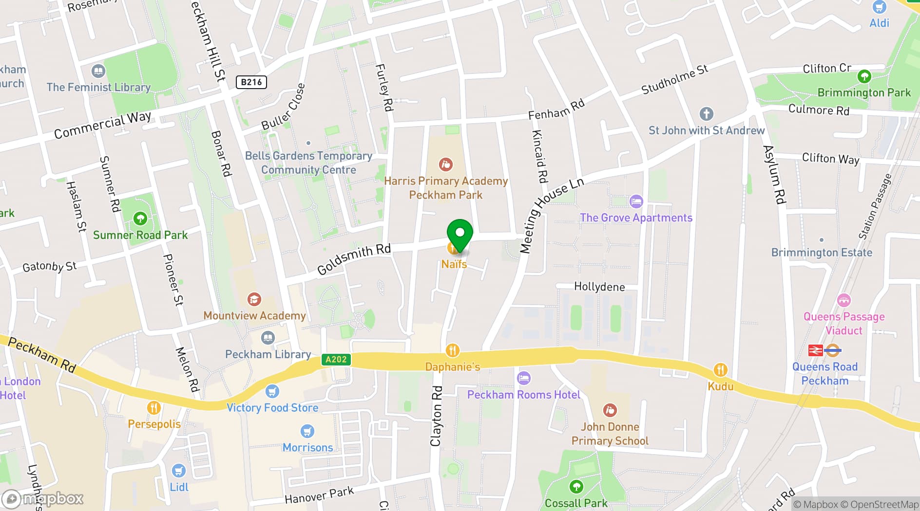 Map showing Versatile Open Plan Venue