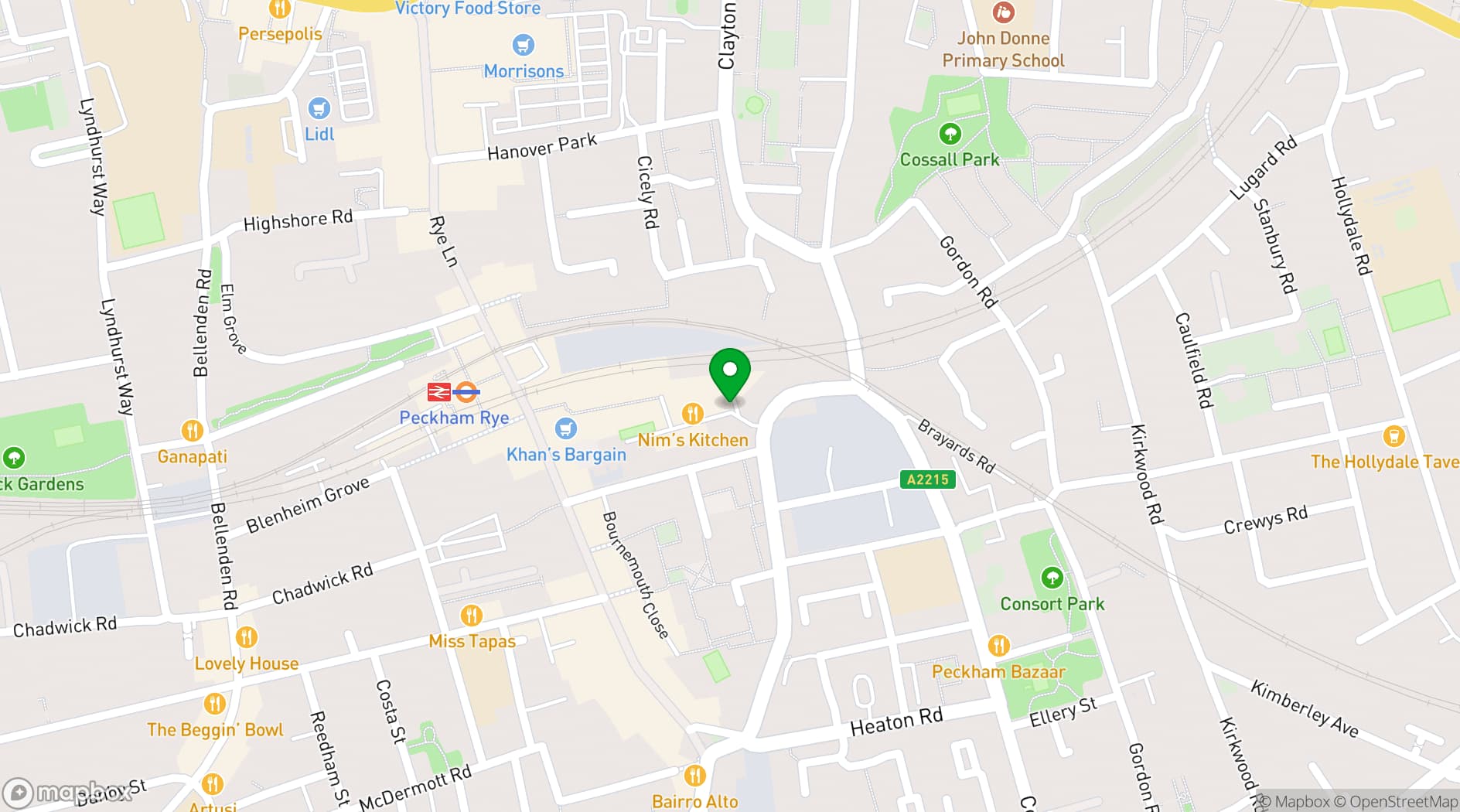 Map showing Jumbi