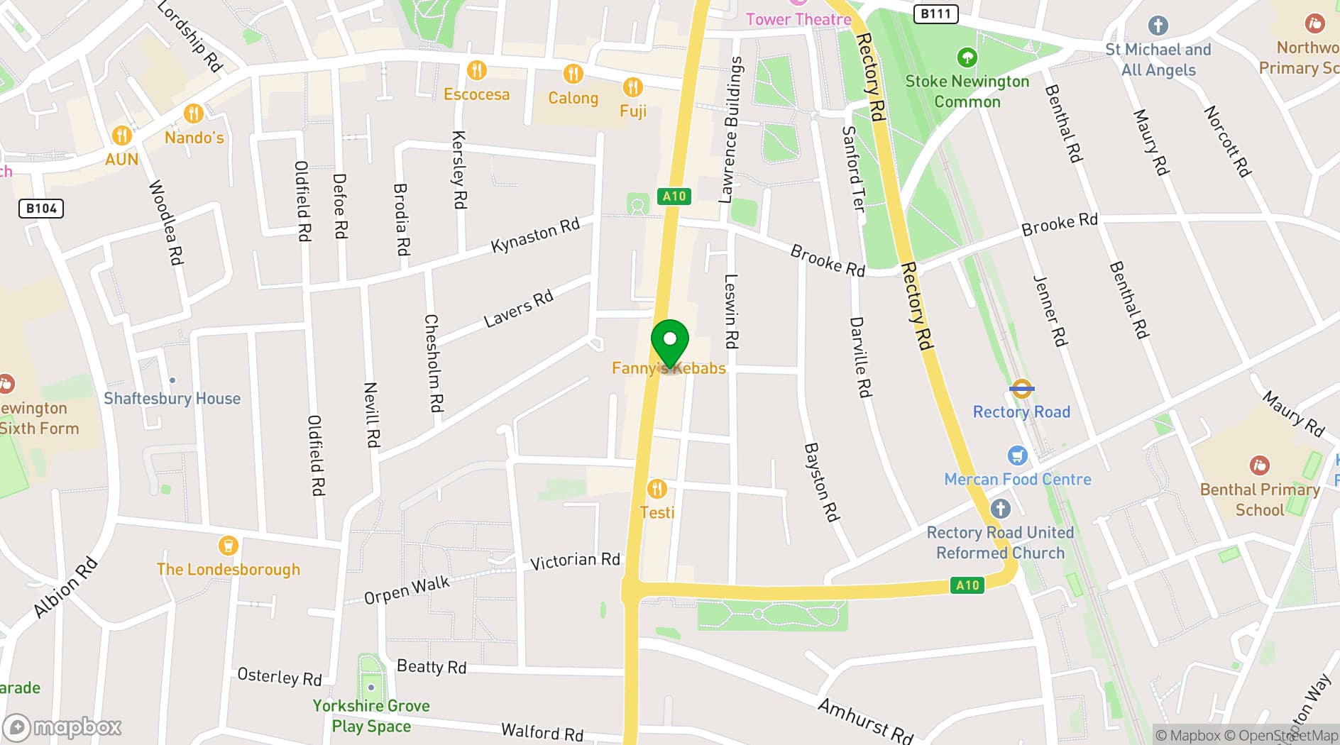 Map showing Babel Art House