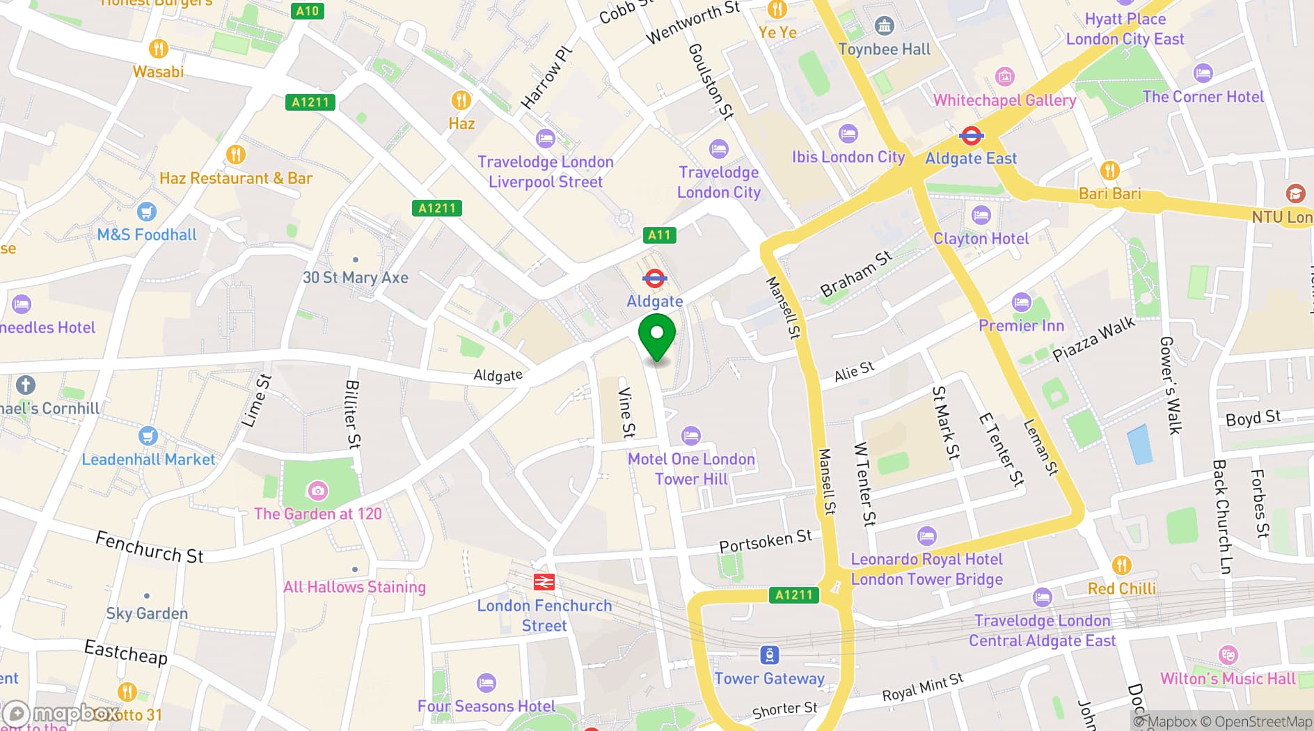 Map showing Cococure