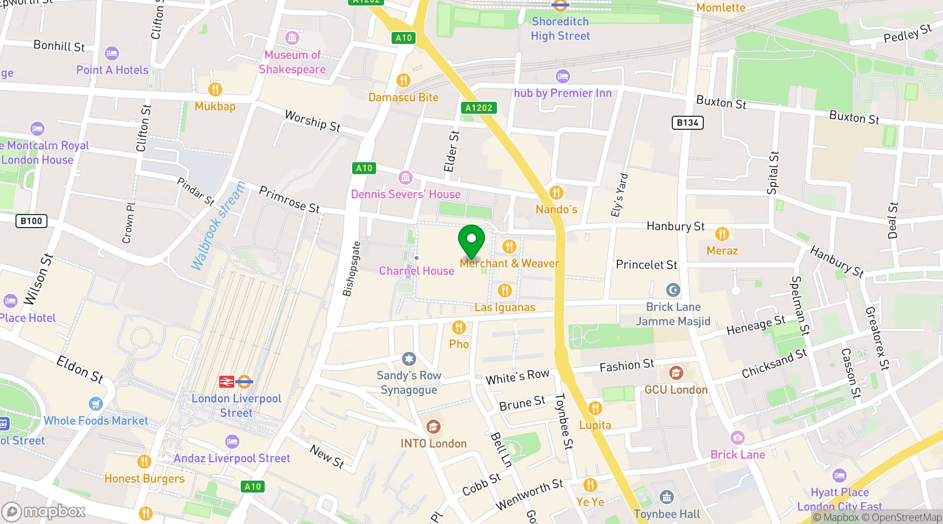 Map showing Alfi