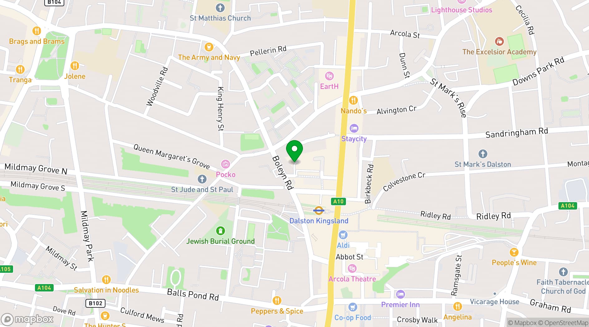 Map showing Epitomestudio