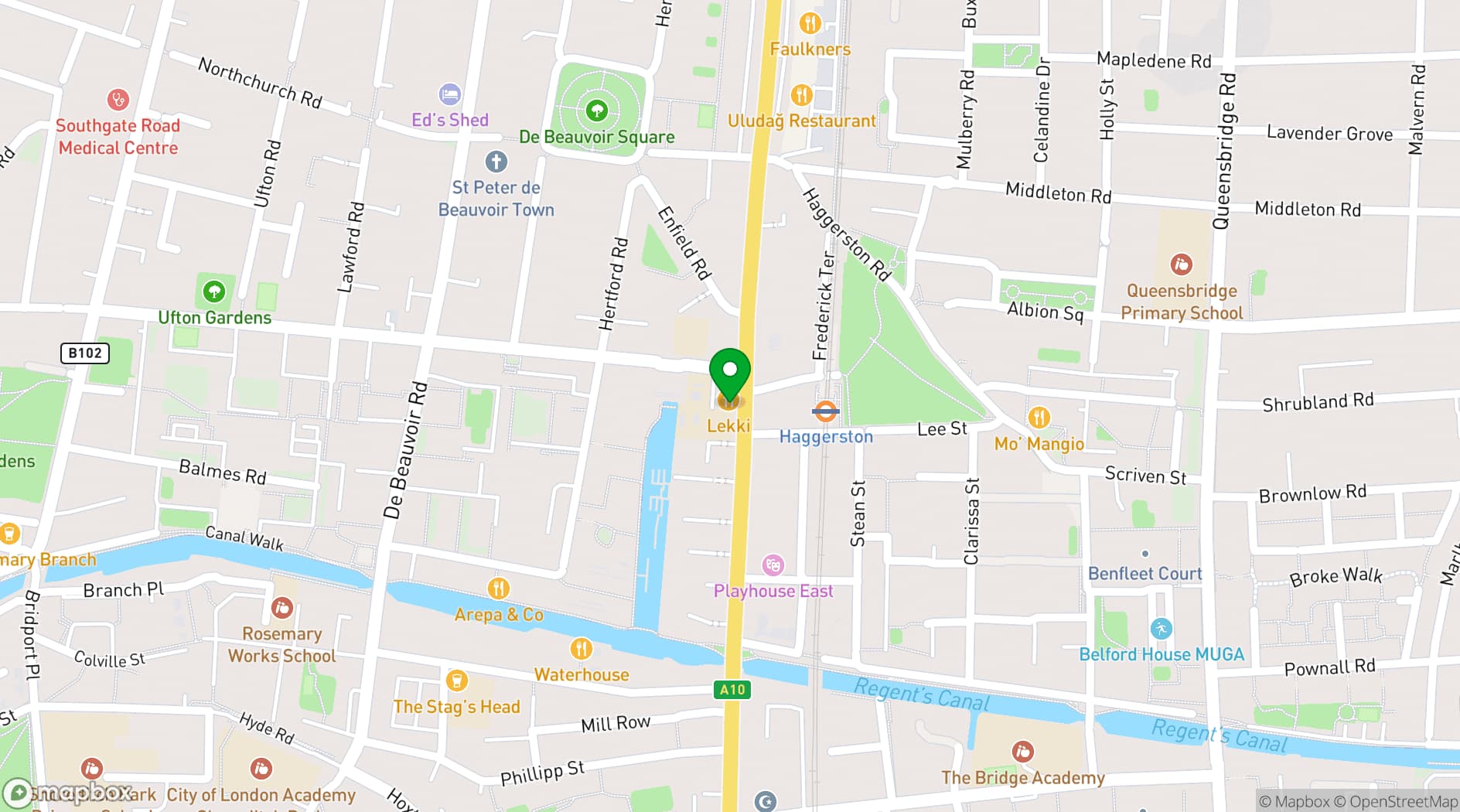 Map showing MAP Maison