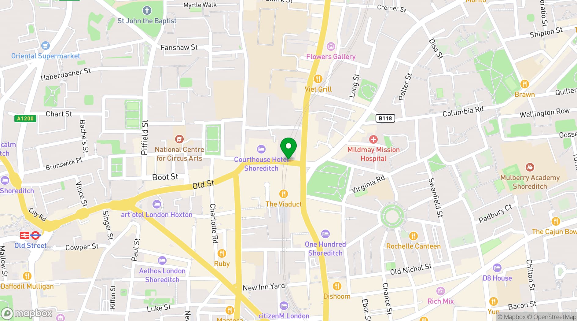 Map showing Kachette