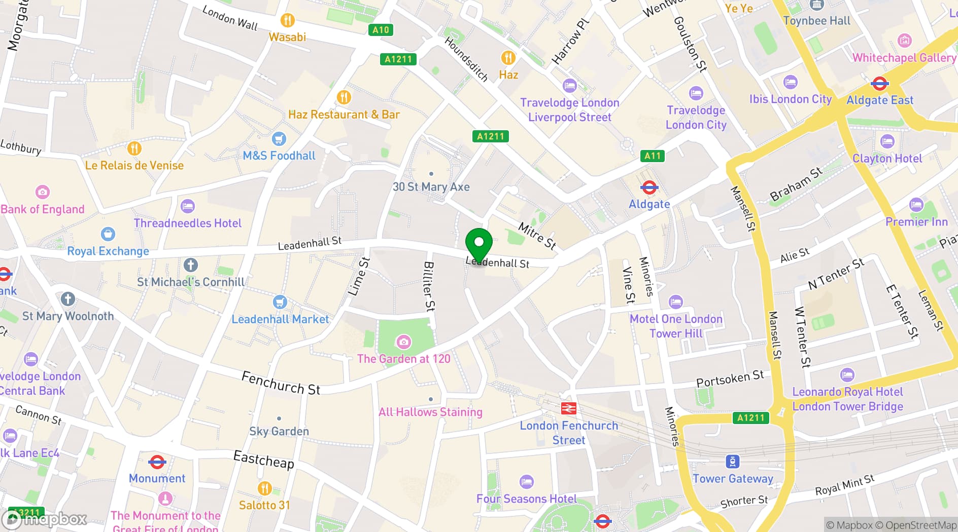 Map showing The Forum powered by Huckletree