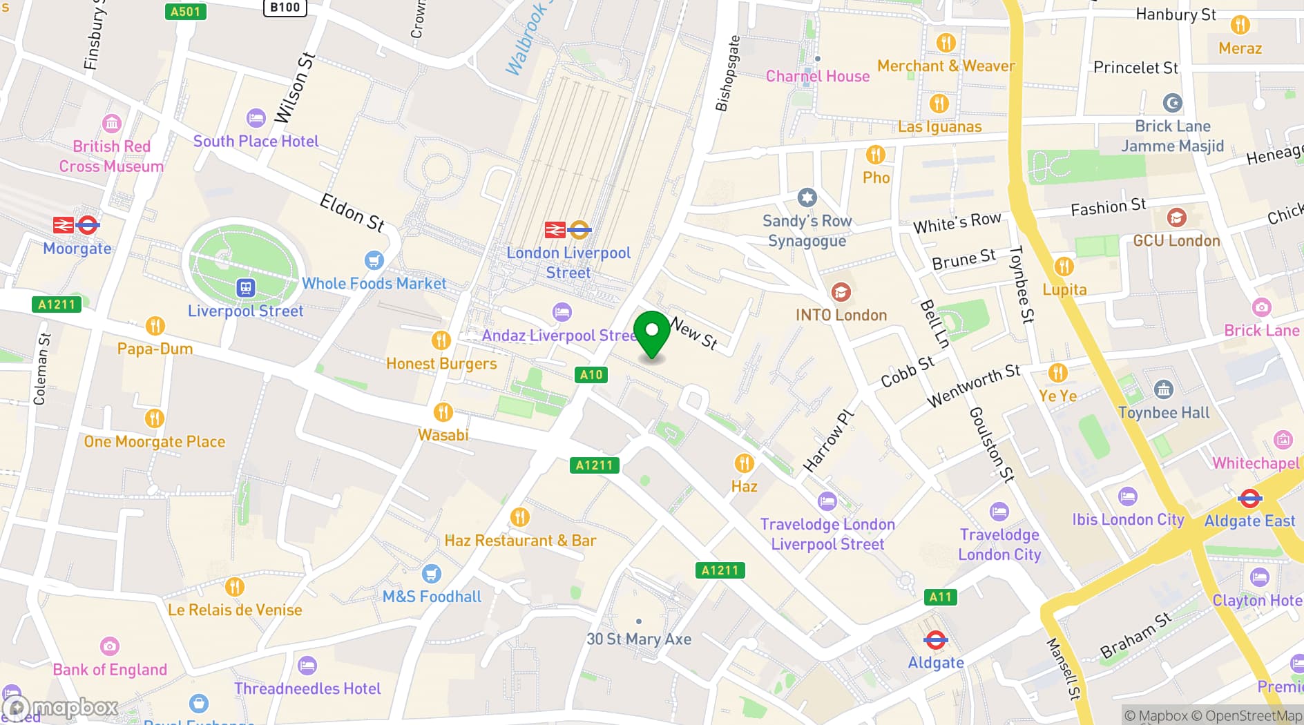 Map showing StillPoint