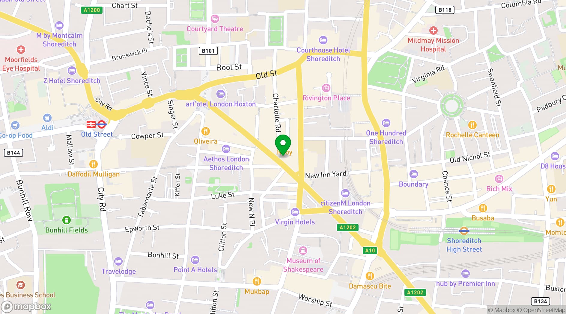 Map showing TT Liquor