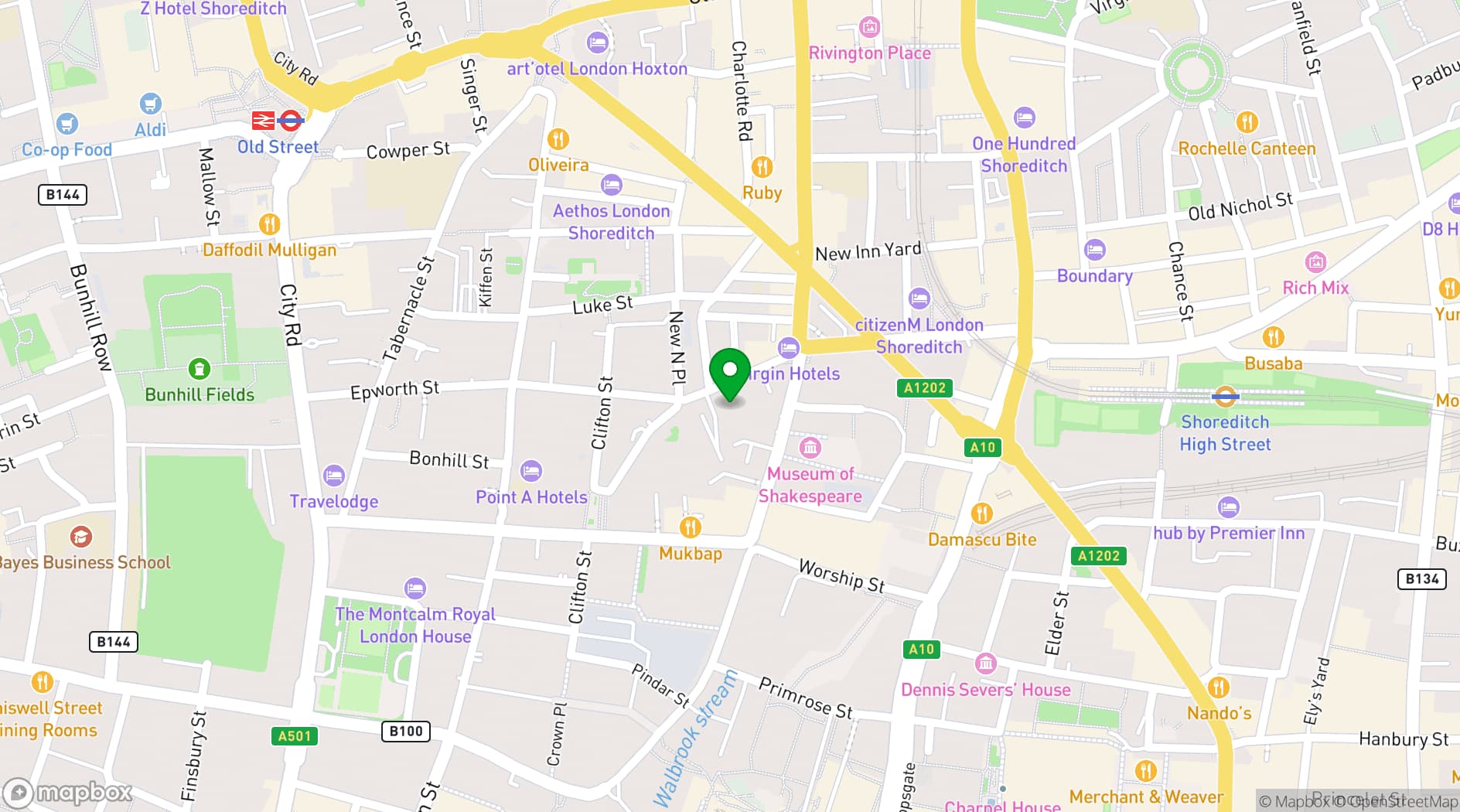 Map showing Hutch Games Ltd.