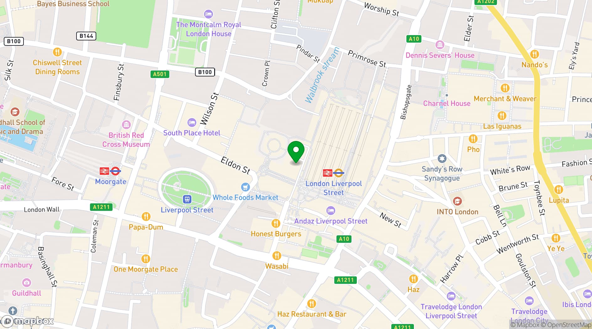Map showing Poolhouse