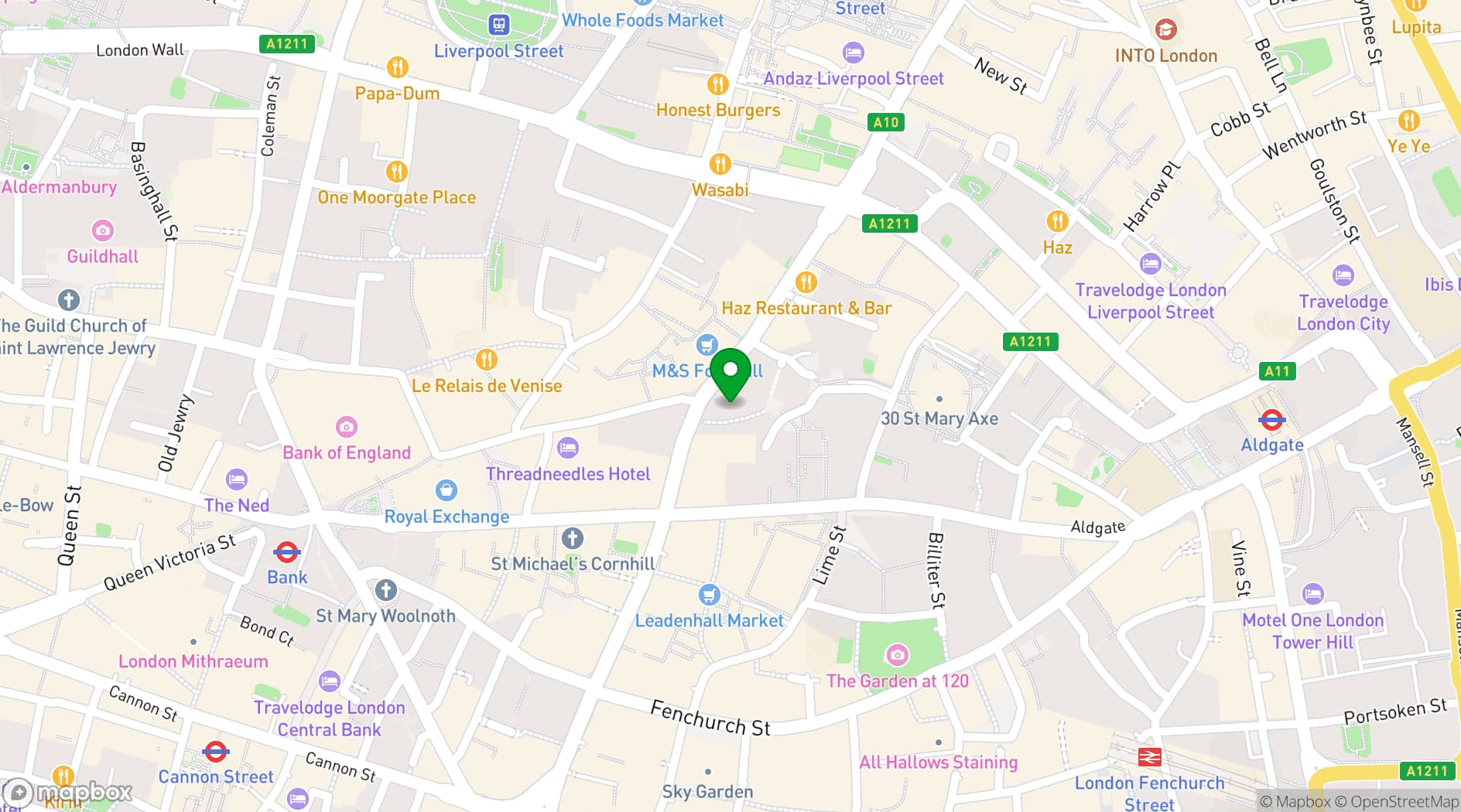Map showing XCHG