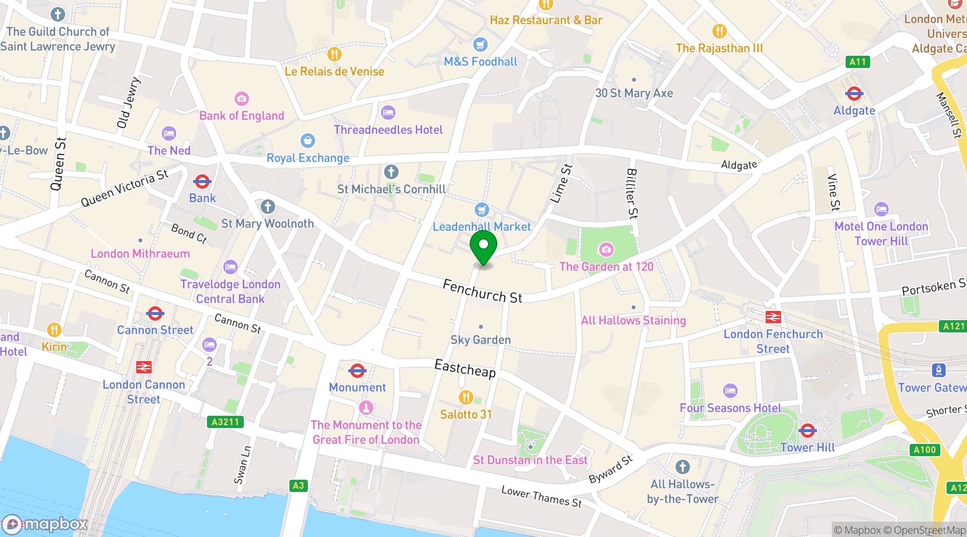 Map showing  The Bootlegger