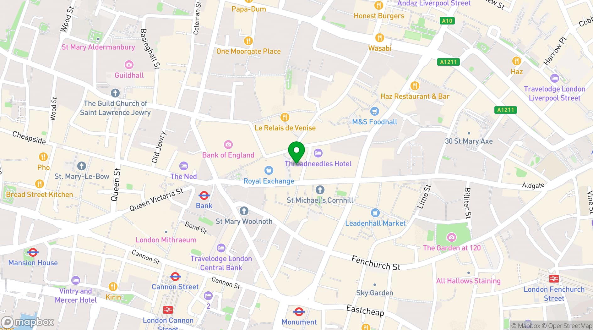 Map showing Engel Bar