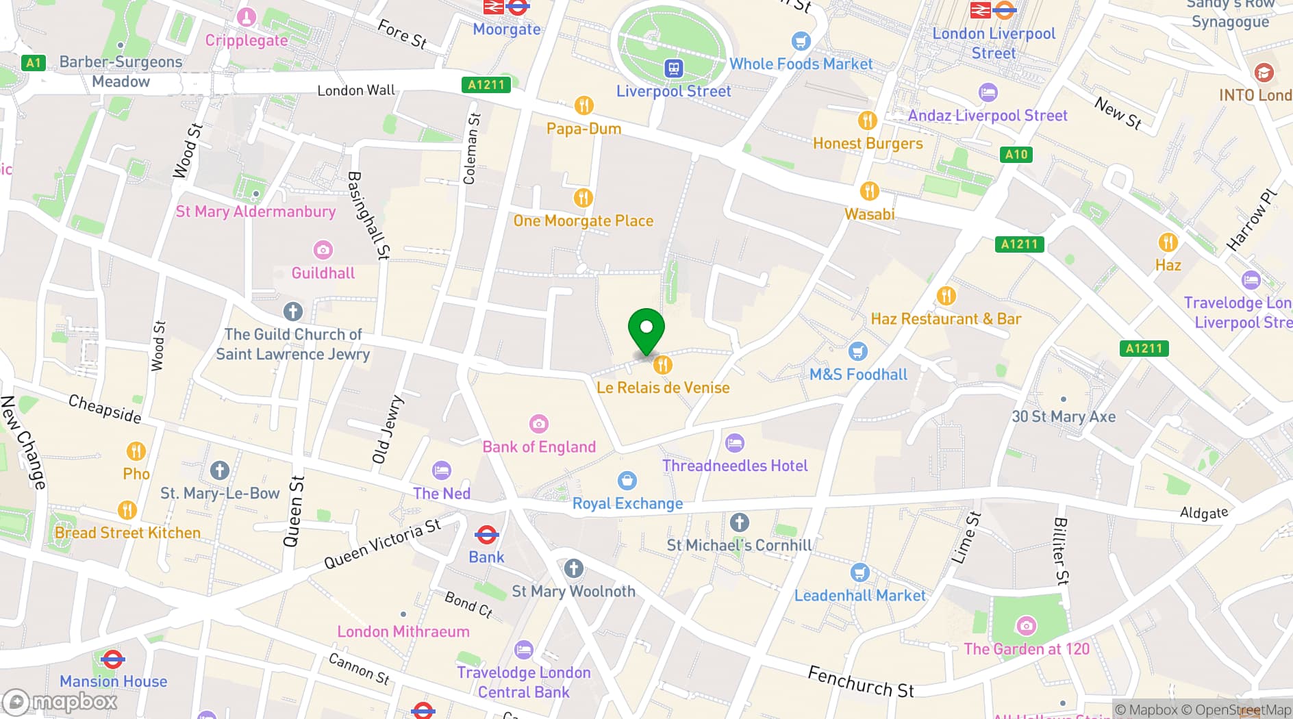 Map showing temper City