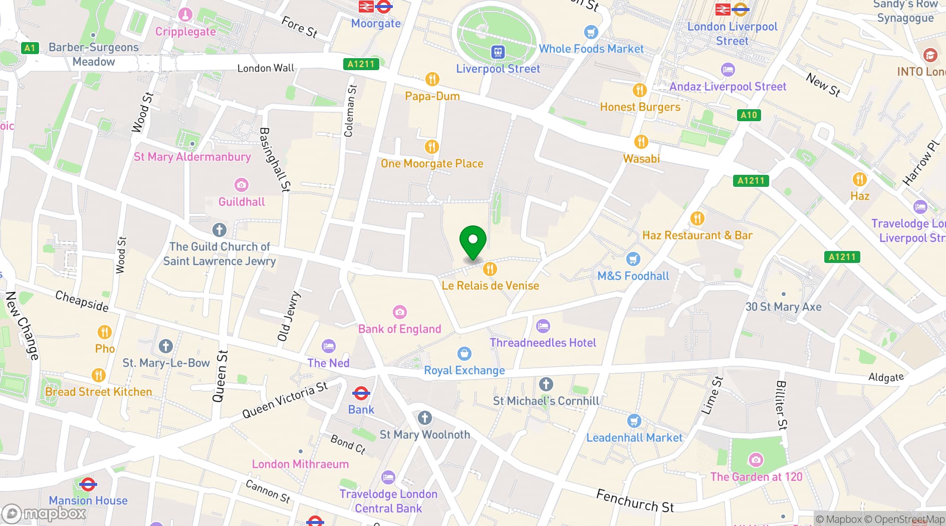 Map showing Coya City