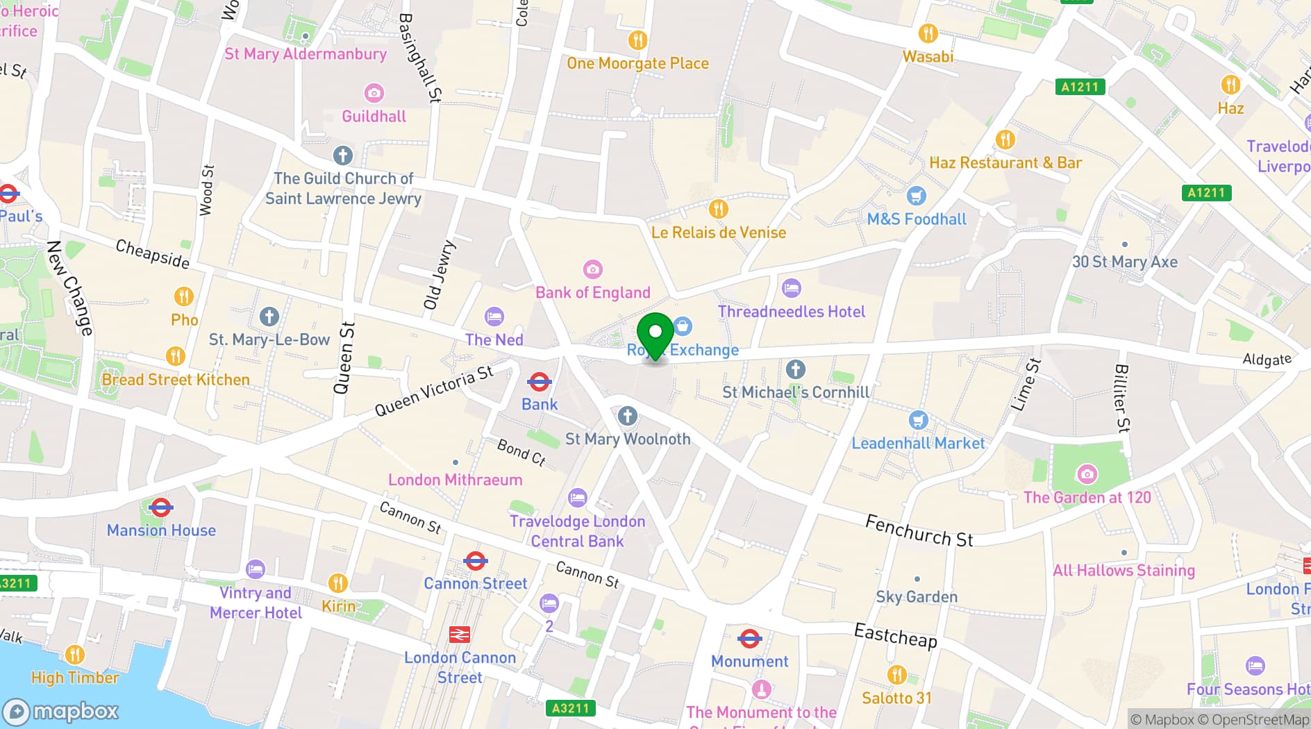 Map showing Forge