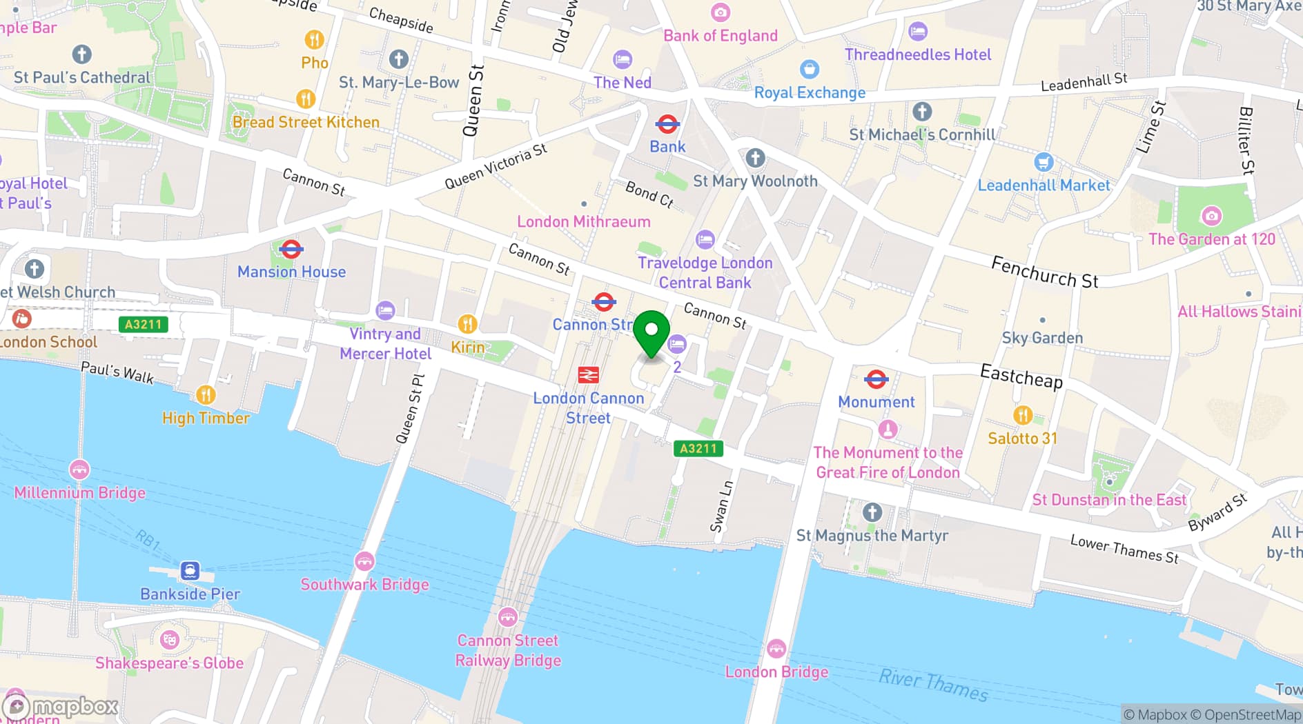 Map showing Pavilion  City