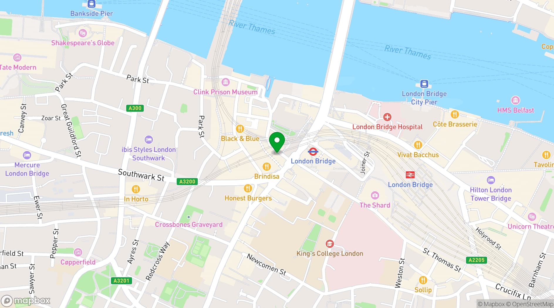 Map showing OMA