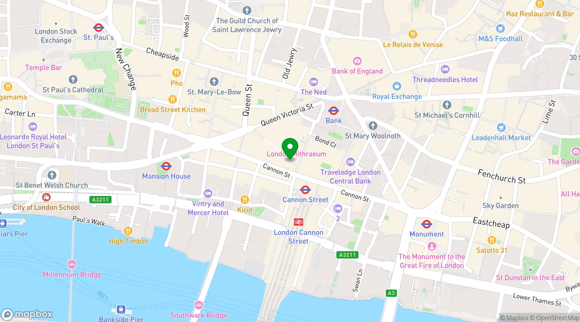 Map showing Caravan City