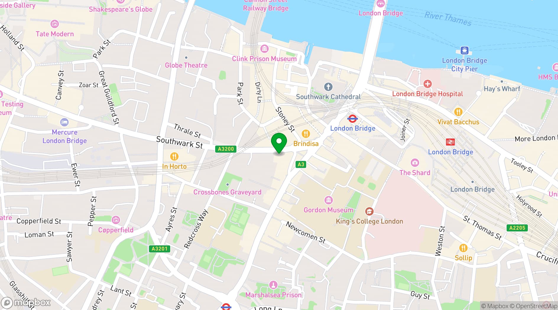 Map showing Call Me Mr Lucky
