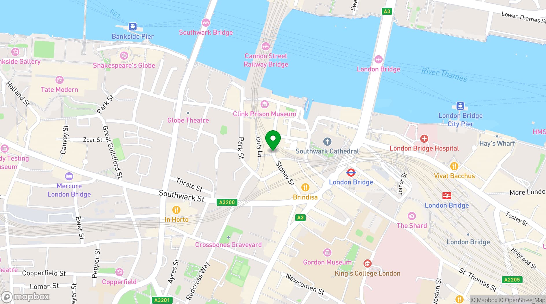 Map showing Cahoots: Postal Office