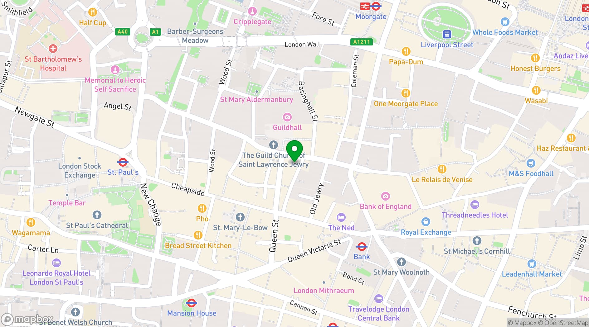 Map showing Cabotte