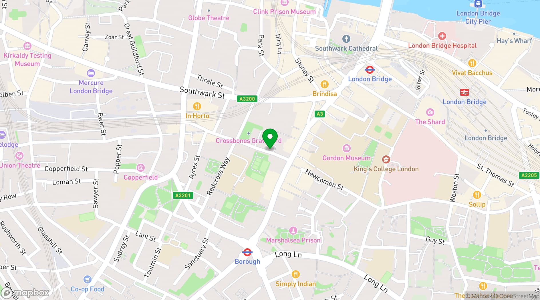 Map showing 10 Union Street