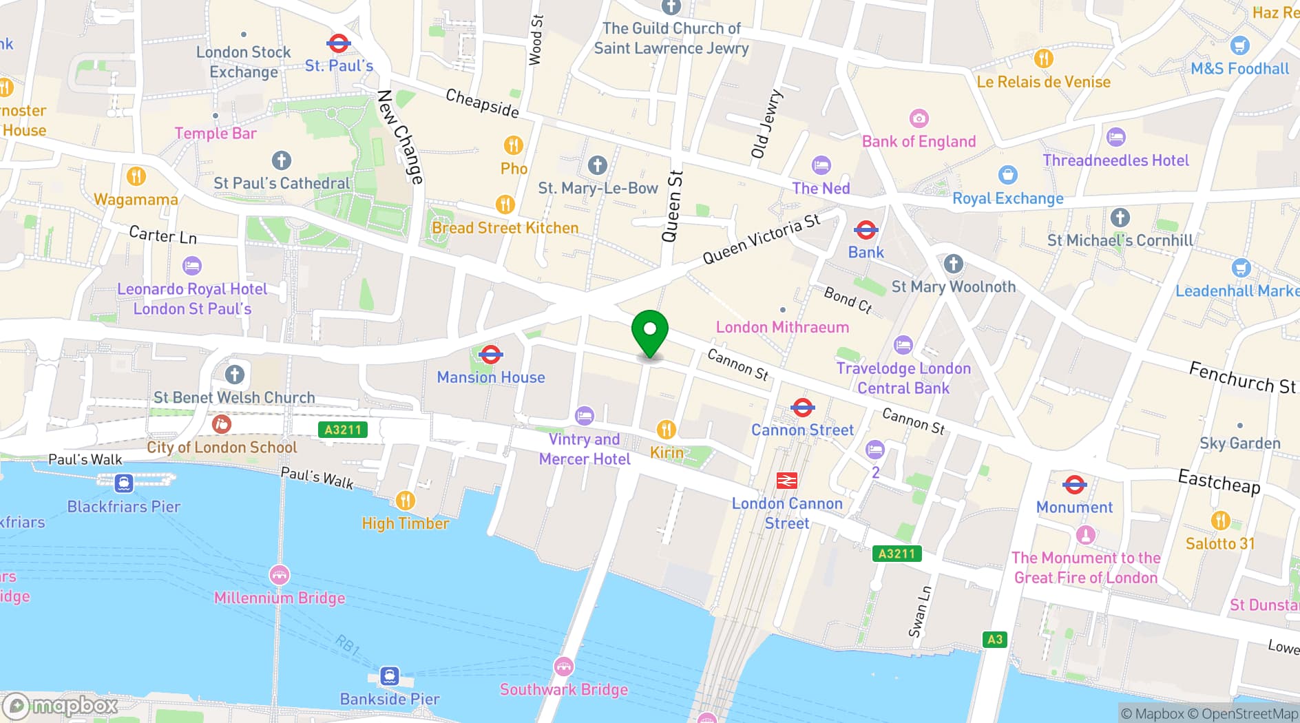 Map showing The Bolter